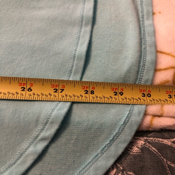 EUC Lilly Pultizer SeaFoam Blue High Low Luxletic Tunic - Picture 3 of 13